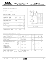 KTD525 Datasheet