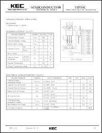 TIP31C Datasheet