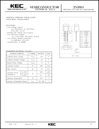 2N3904 Datasheet