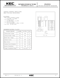 2N5551 Datasheet