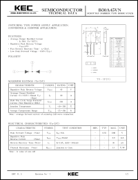 B30A45VIC Datasheet