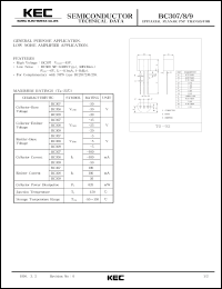 BC307 Datasheet