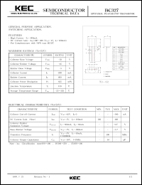 BC327 Datasheet