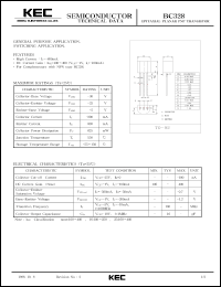 BC328 Datasheet