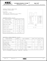 BC337 Datasheet