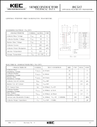 BC517 Datasheet