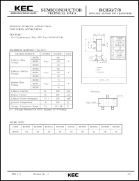 BC857AWT1 Datasheet