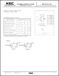 BCW32 Datasheet