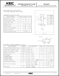 BFQ31 Datasheet
