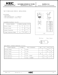 KDS114 Datasheet