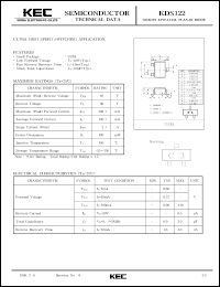 KDS122 Datasheet