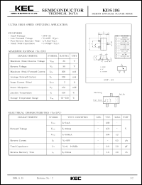 KDS196 Datasheet