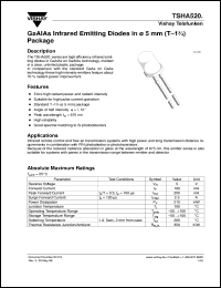 TSHA6502 Datasheet