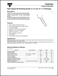 TSHF5200 Datasheet