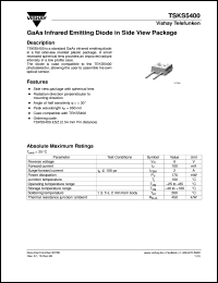 TSKS5400 Datasheet