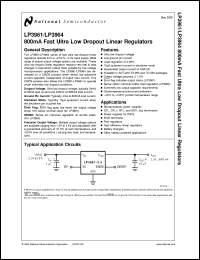 LP3961EMP-3.3 Datasheet
