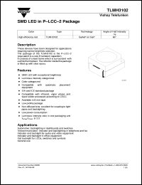 TLMH3100 Datasheet