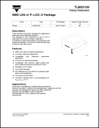 TLMG3105 Datasheet