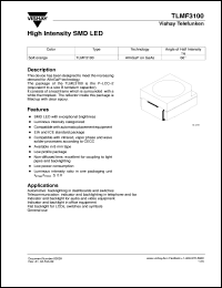 TLMF3100 Datasheet