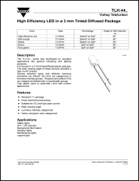 TLHR4400 Datasheet