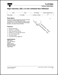 TLHF4200 Datasheet