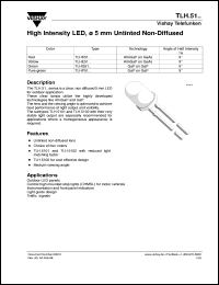 TLHE4900 Datasheet