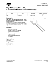 TLHB5101 Datasheet