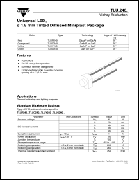 TLUO2401 Datasheet