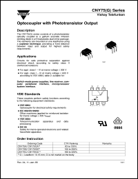 CNY75C Datasheet