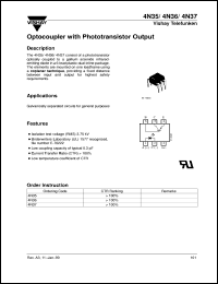 4N36 Datasheet