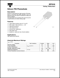 BPW46 Datasheet