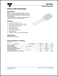 BPW46L Datasheet