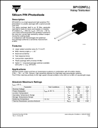 BPV23NFL Datasheet