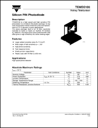 TEMD5100 Datasheet