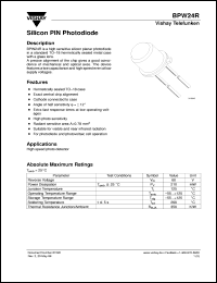 BPW24R Datasheet