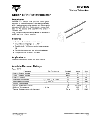 BPW16N Datasheet