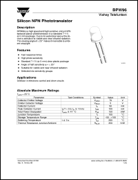 BPW96C Datasheet