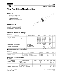 BYT53A Datasheet