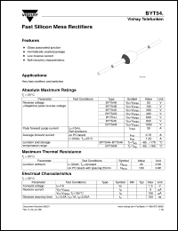 BYT54G Datasheet