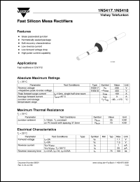 1N5418 Datasheet