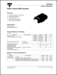 BYG10D Datasheet