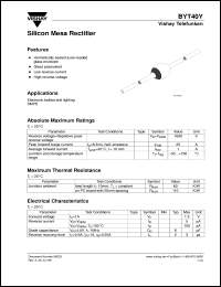 BYT40Y Datasheet