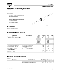 BYT41A Datasheet