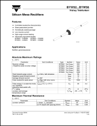 BYW56 Datasheet