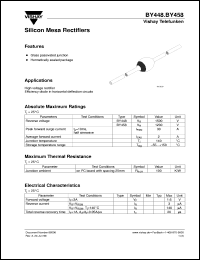 BY458 Datasheet
