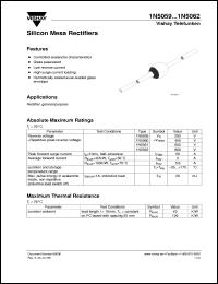 1N5060 Datasheet