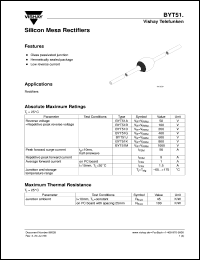 BYT51D Datasheet