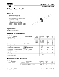 BYW83 Datasheet