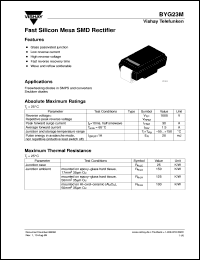 BYG23M Datasheet
