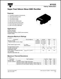 BYG22D Datasheet